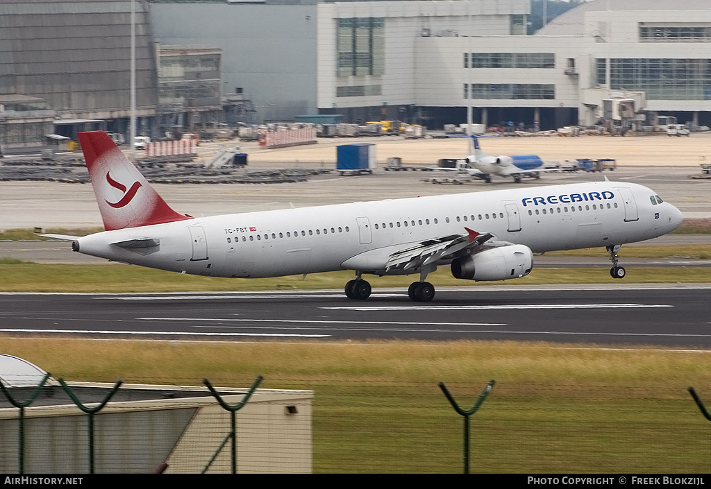 Aircraft Photo of TC-FBT | Airbus A321-231 | Freebird Airlines | AirHistory.net #401470