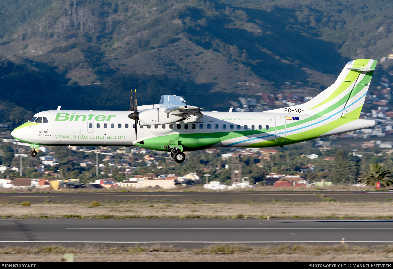 Aircraft Photo of EC-NGF | ATR ATR-72-600 (ATR-72-212A) | Binter Canarias | AirHistory.net #401474