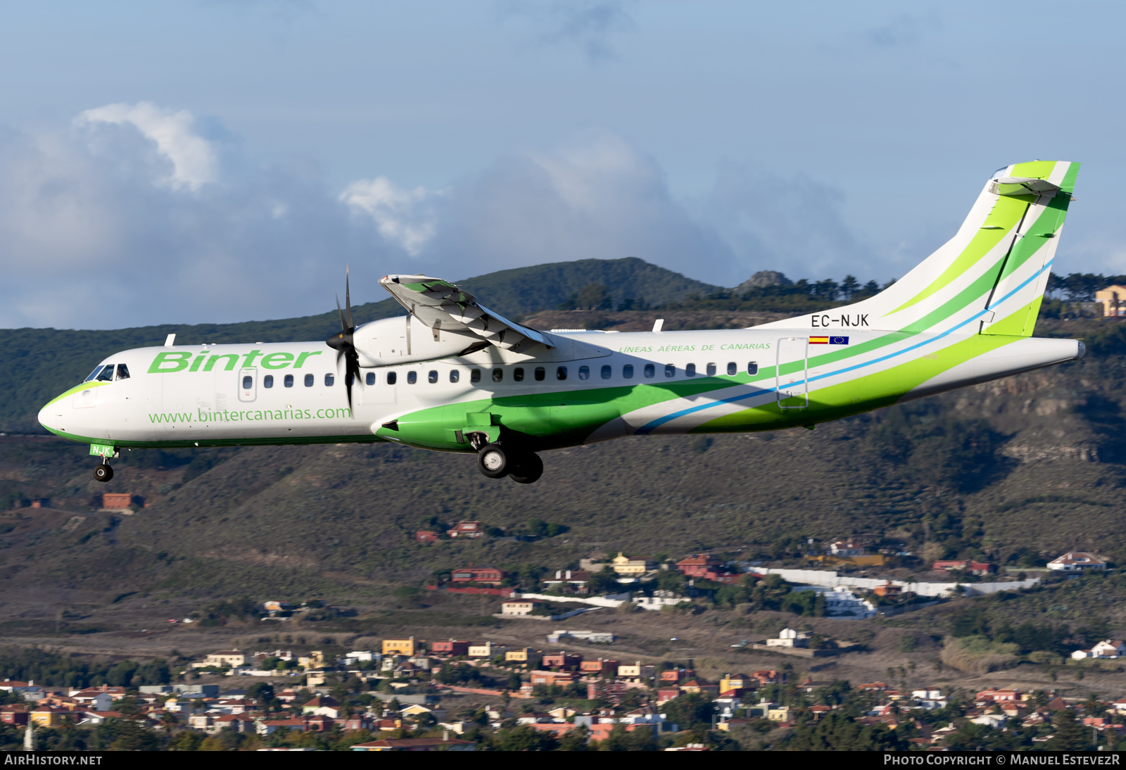 Aircraft Photo of EC-NJK | ATR ATR-72-600 (ATR-72-212A) | Binter Canarias | AirHistory.net #401475