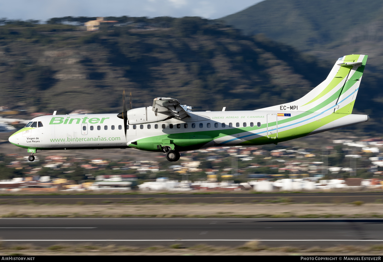 Aircraft Photo of EC-MPI | ATR ATR-72-600 (ATR-72-212A) | Binter Canarias | AirHistory.net #401482
