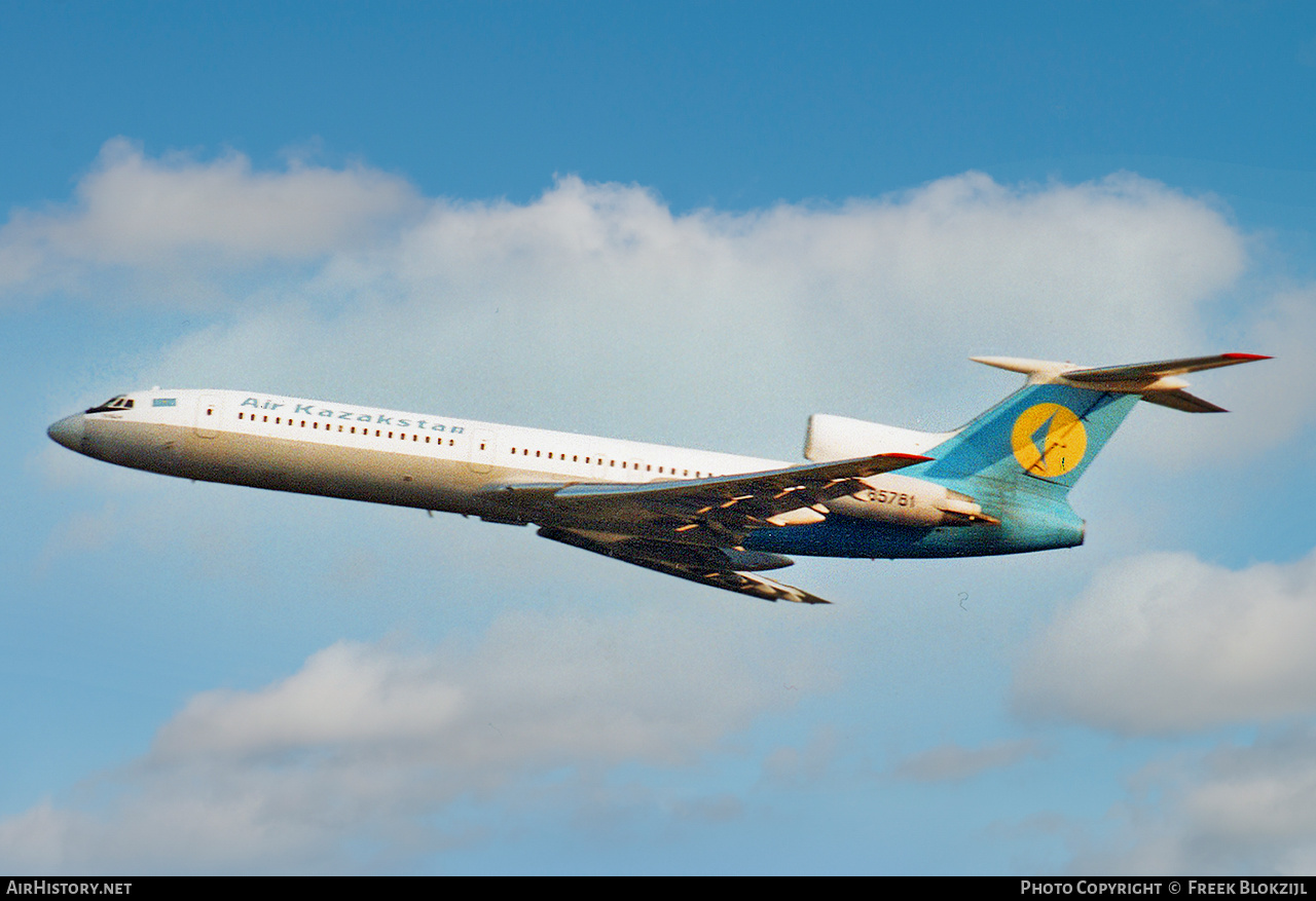 Aircraft Photo of UN-85781 | Tupolev Tu-154M | Air Kazakstan | AirHistory.net #401490