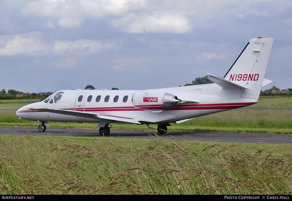 Aircraft Photo of N198ND | Cessna 550 Citation II | Norbert Dentressangle | AirHistory.net #401503