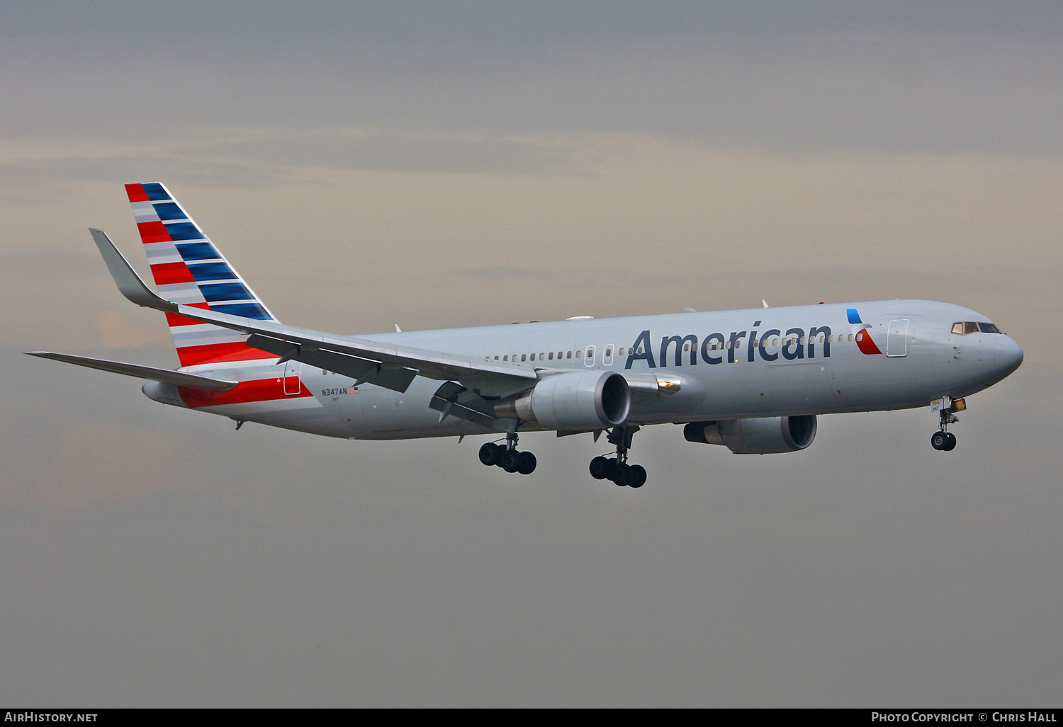 Aircraft Photo of N347AN | Boeing 767-323/ER | American Airlines | AirHistory.net #401514