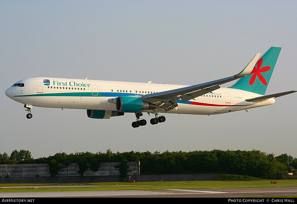 Aircraft Photo of G-OOBK | Boeing 767-324/ER | First Choice Airways | AirHistory.net #401520