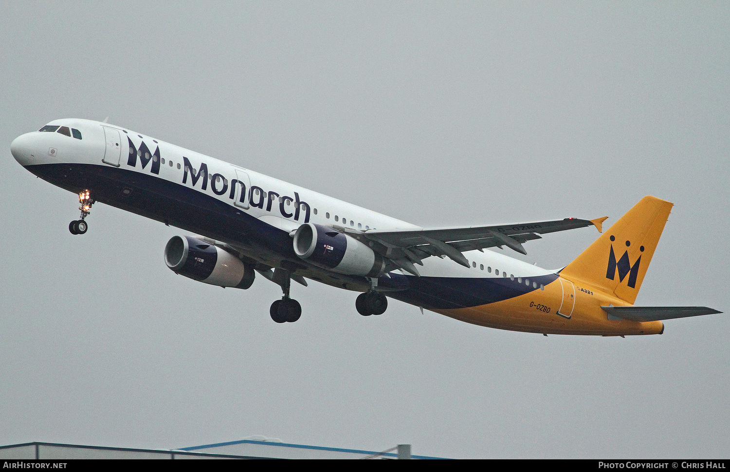 Aircraft Photo of G-OZBO | Airbus A321-231 | Monarch Airlines | AirHistory.net #401522