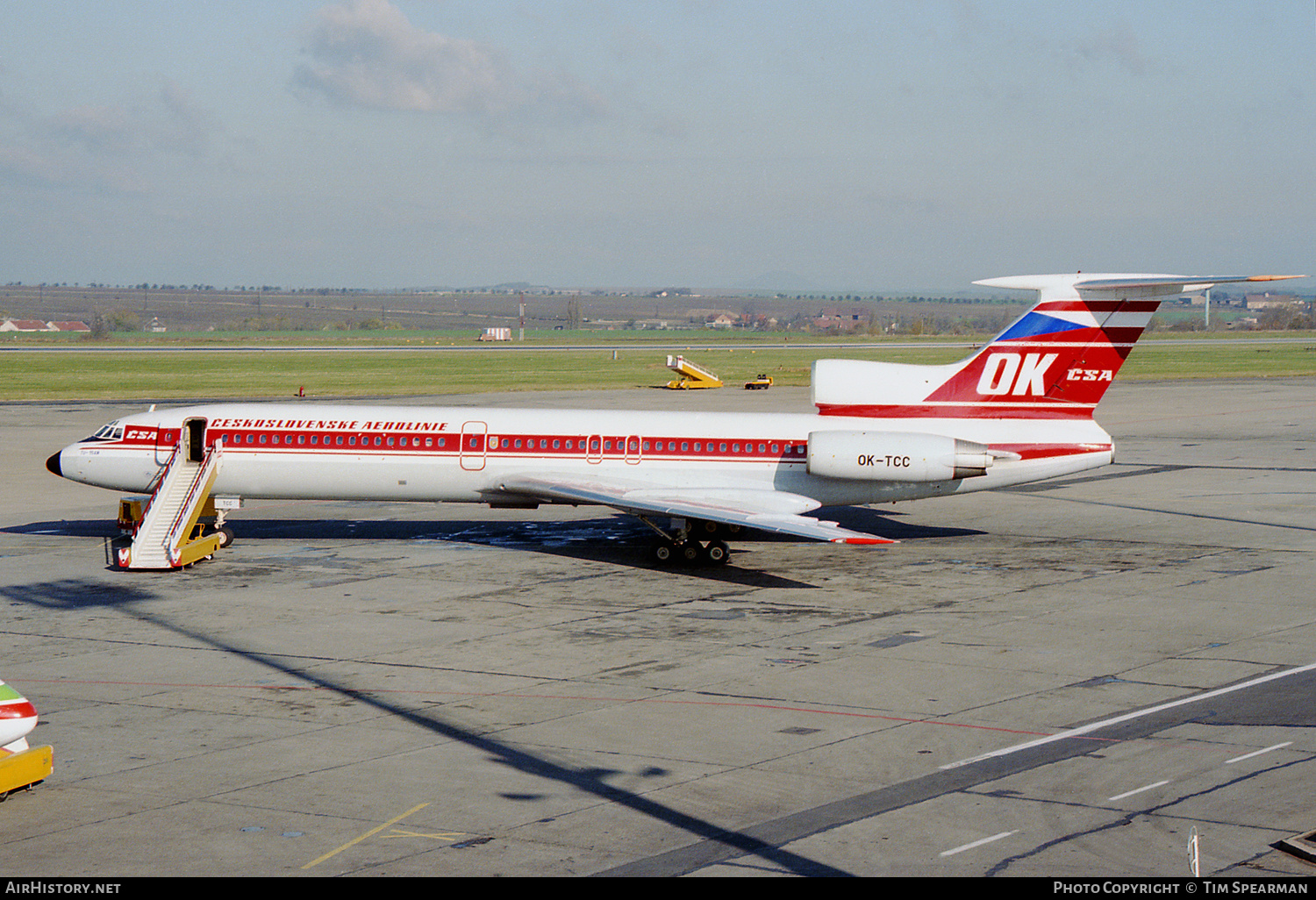 Aircraft Photo of OK-TCC | Tupolev Tu-154M | ČSA - Československé Aerolinie - Czechoslovak Airlines | AirHistory.net #401525