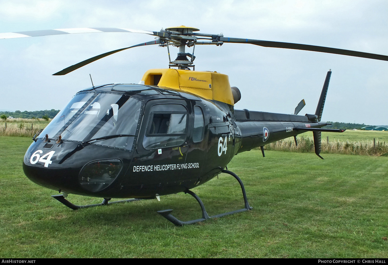 Aircraft Photo of ZJ264 | Eurocopter AS-350BB Squirrel HT1 | UK - Air Force | AirHistory.net #401534