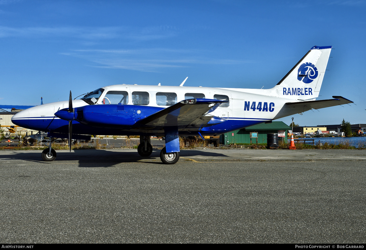 Aircraft Photo of N44AC | Piper PA-31-350 Chieftain | Rambler Air | AirHistory.net #401555