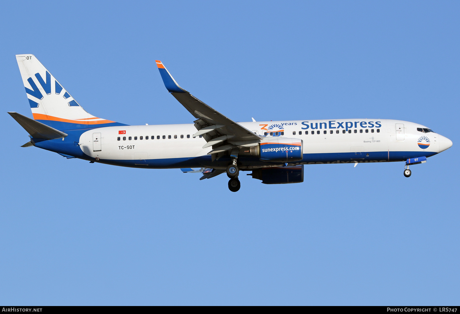 Aircraft Photo of TC-SOT | Boeing 737-8Z9 | SunExpress | AirHistory.net #401576