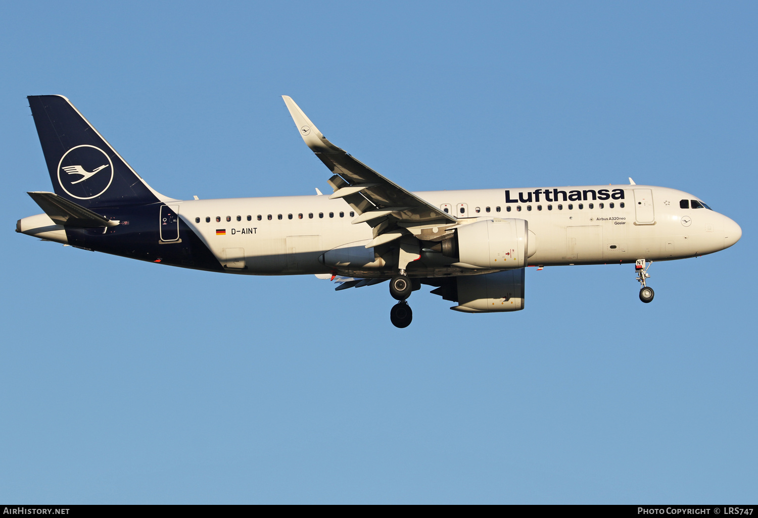 Aircraft Photo of D-AINT | Airbus A320-271N | Lufthansa | AirHistory.net #401581