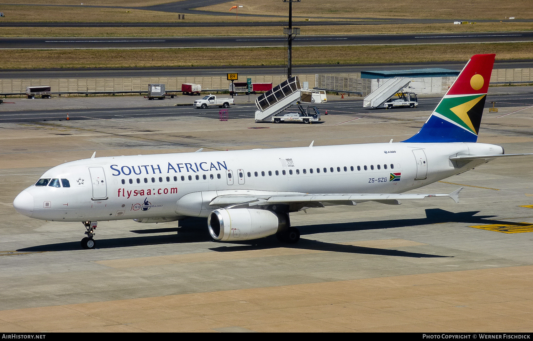 Aircraft Photo of ZS-SZG | Airbus A320-232 | South African Airways | AirHistory.net #401583