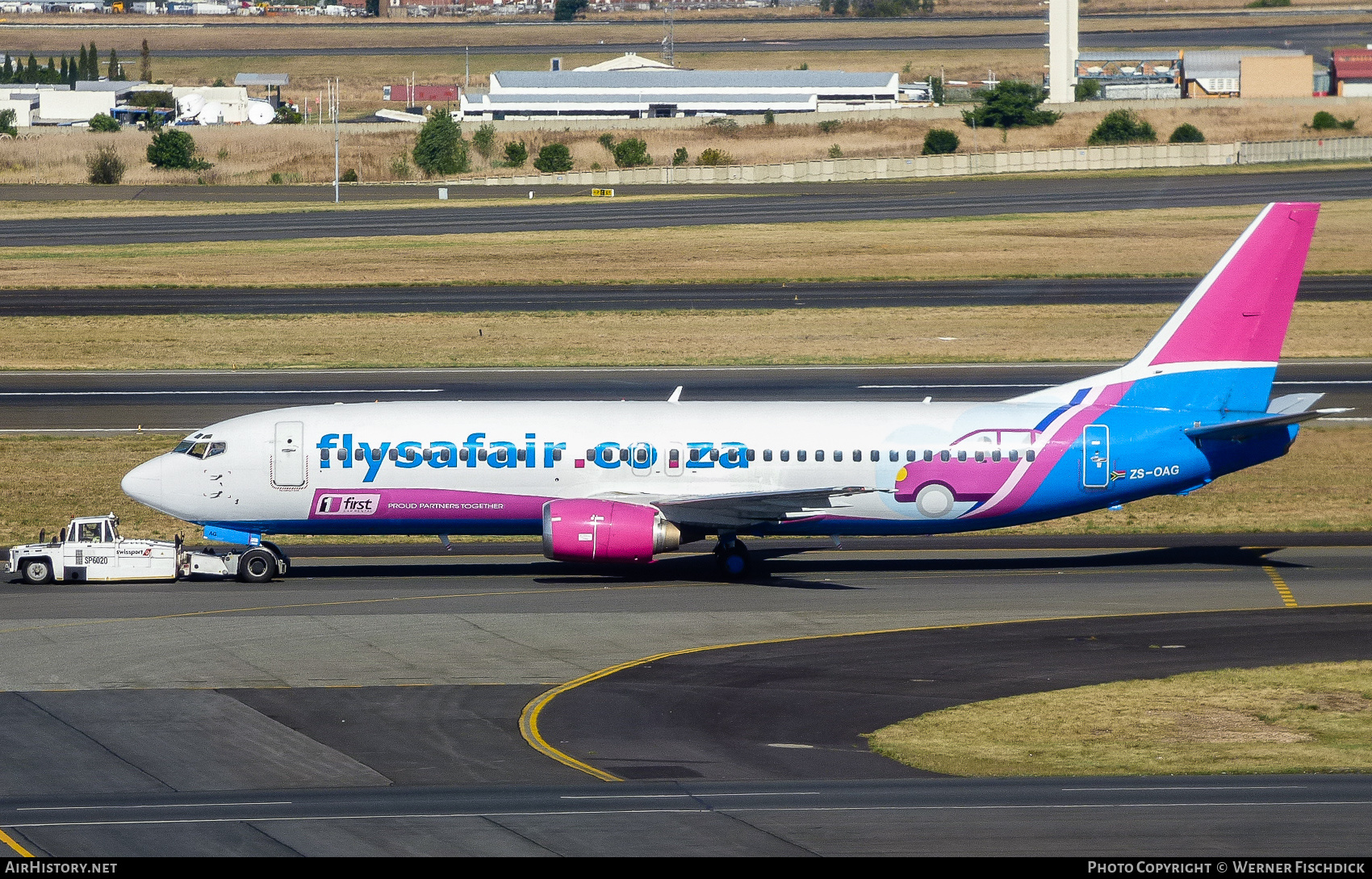 Aircraft Photo of ZS-OAG | Boeing 737-4H6 | FlySafair | AirHistory.net #401595