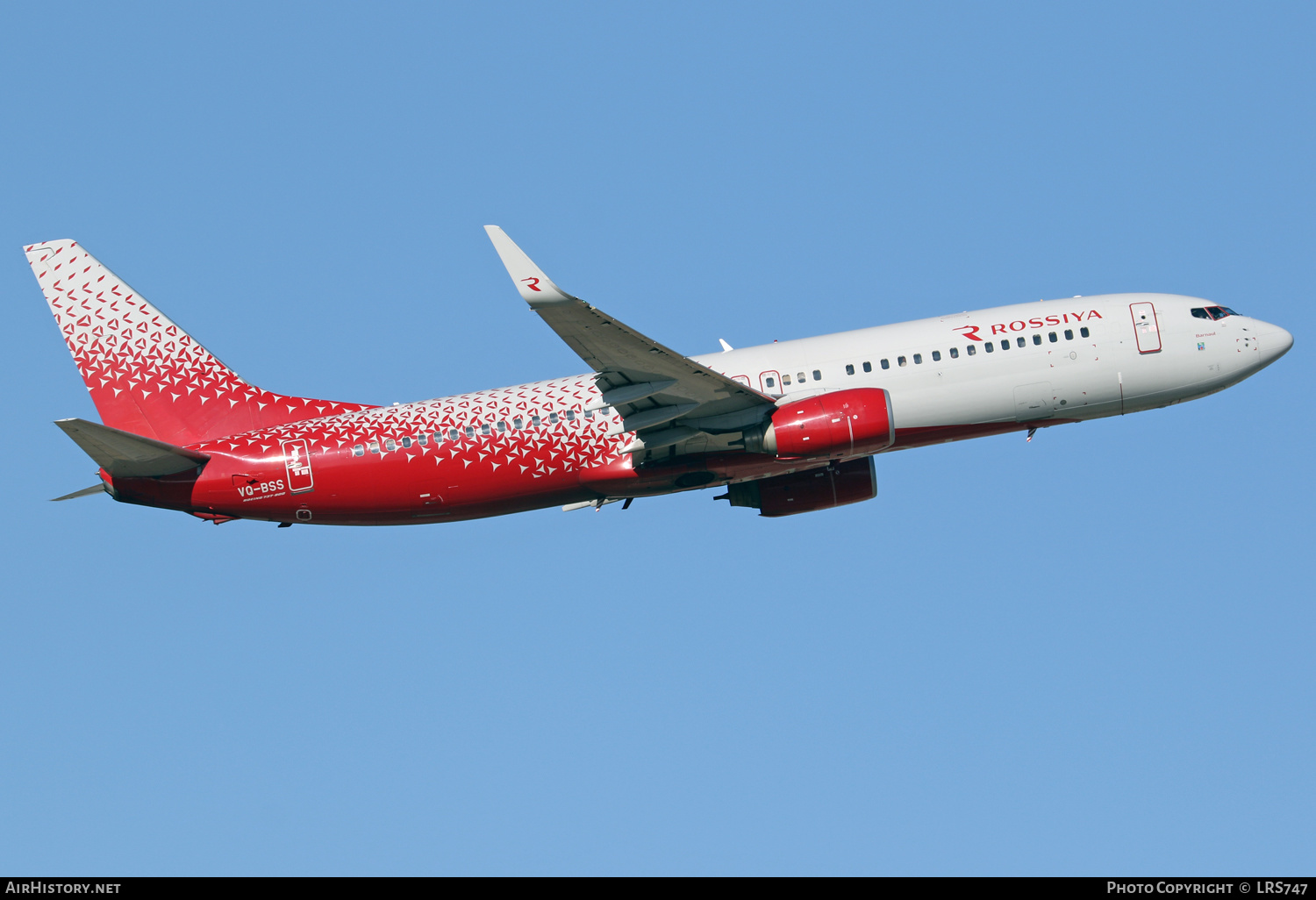 Aircraft Photo of VQ-BSS | Boeing 737-8AS | Rossiya - Russian Airlines | AirHistory.net #401597