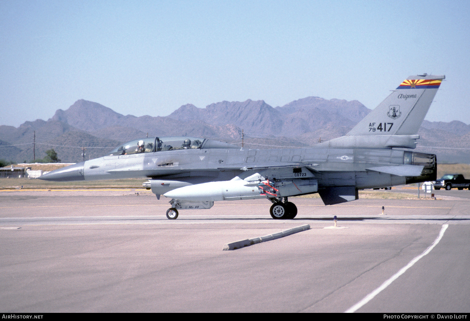 Aircraft Photo of 79-0417 | General Dynamics F-16B Fighting Falcon | USA - Air Force | AirHistory.net #401600
