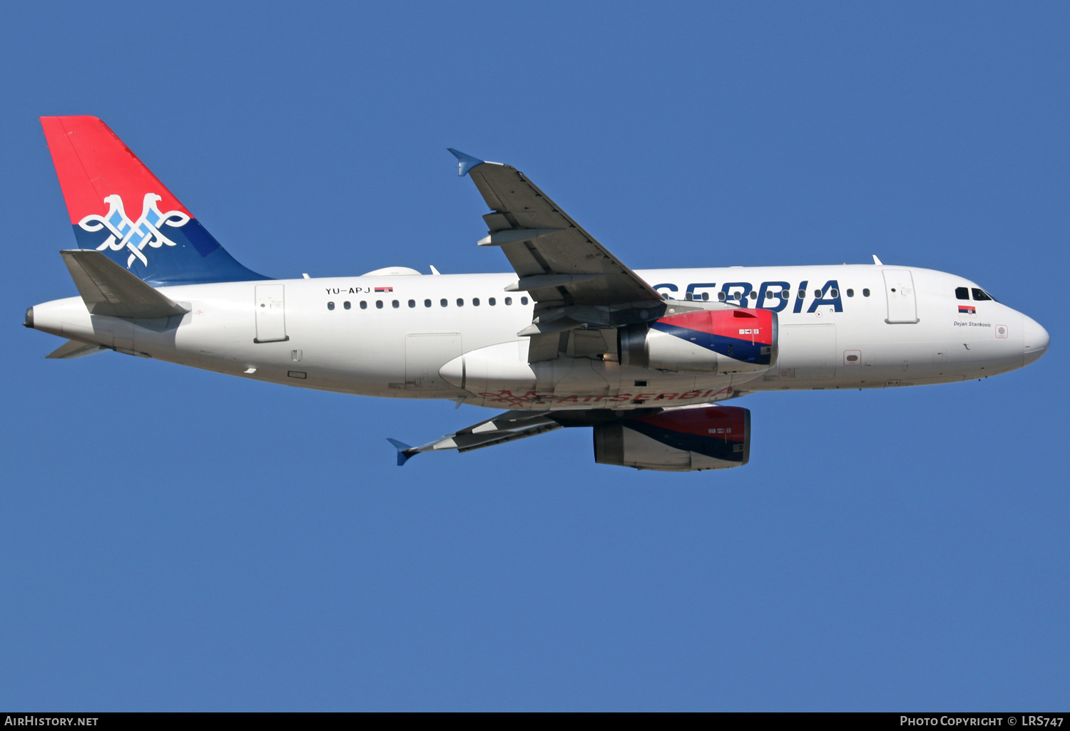 Aircraft Photo of YU-APJ | Airbus A319-132 | Air Serbia | AirHistory.net #401614