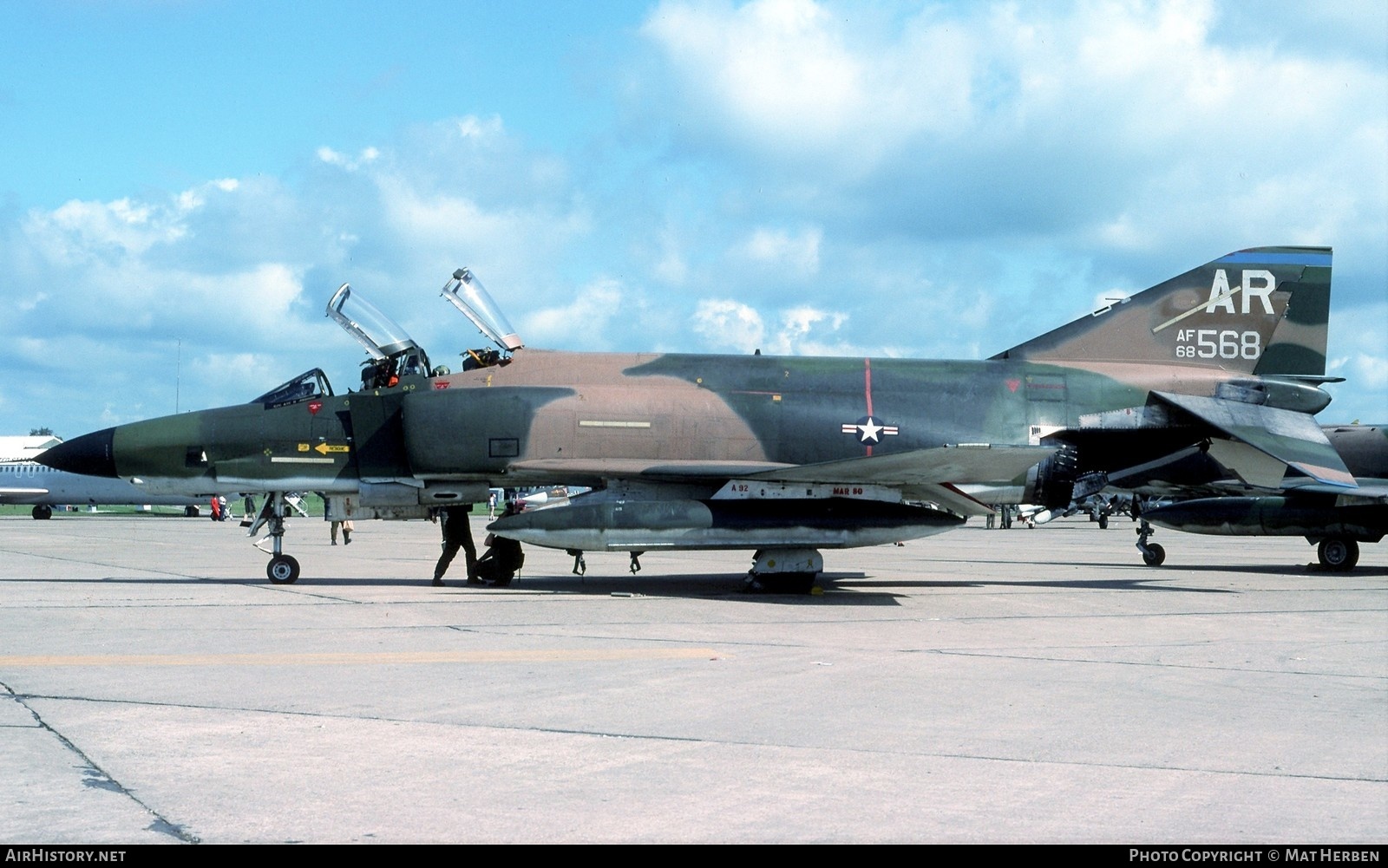 Aircraft Photo of 68-0568 / AF68-568 | McDonnell Douglas RF-4C Phantom II | USA - Air Force | AirHistory.net #401655