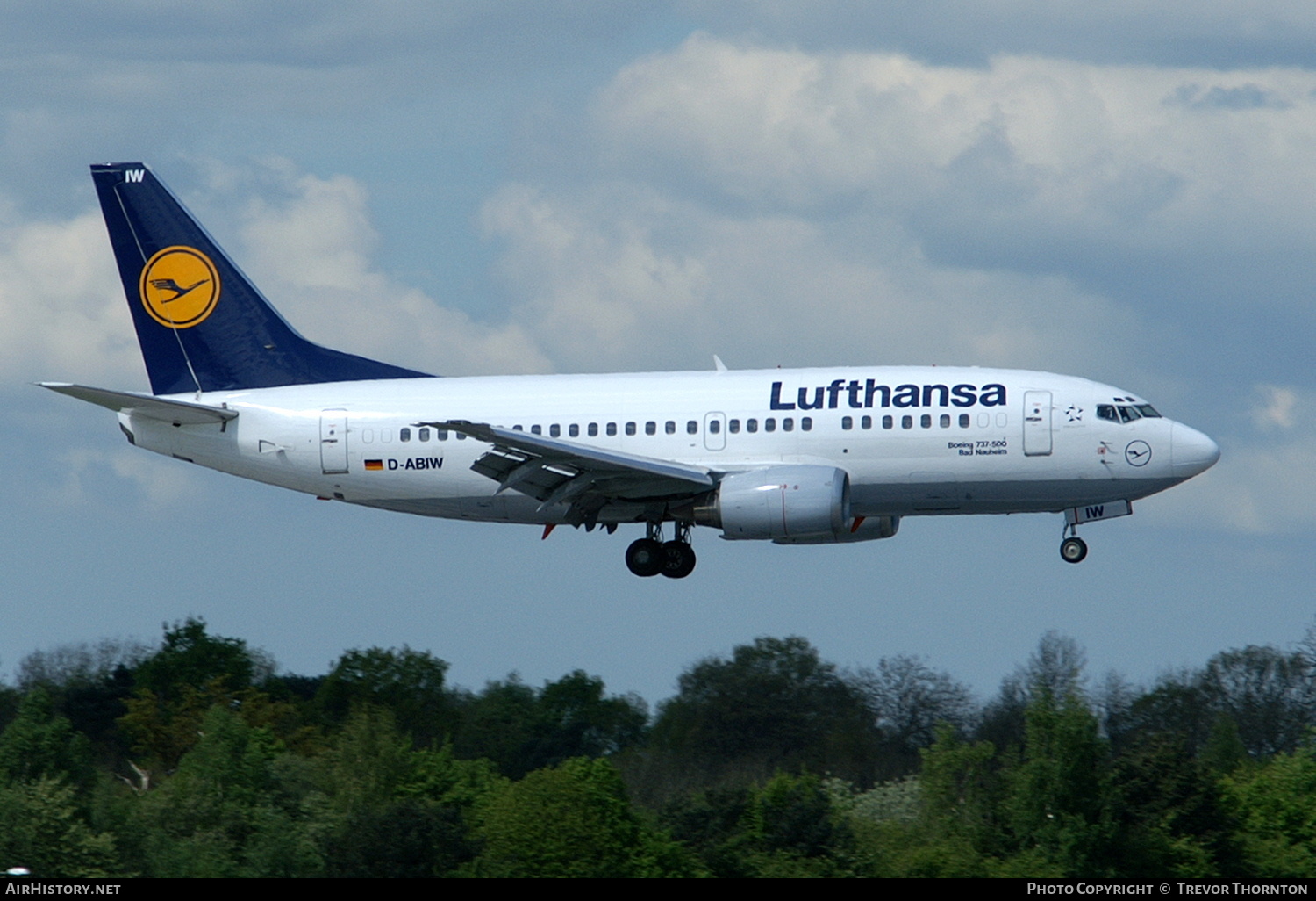 Aircraft Photo of D-ABIW | Boeing 737-530 | Lufthansa | AirHistory.net #401661