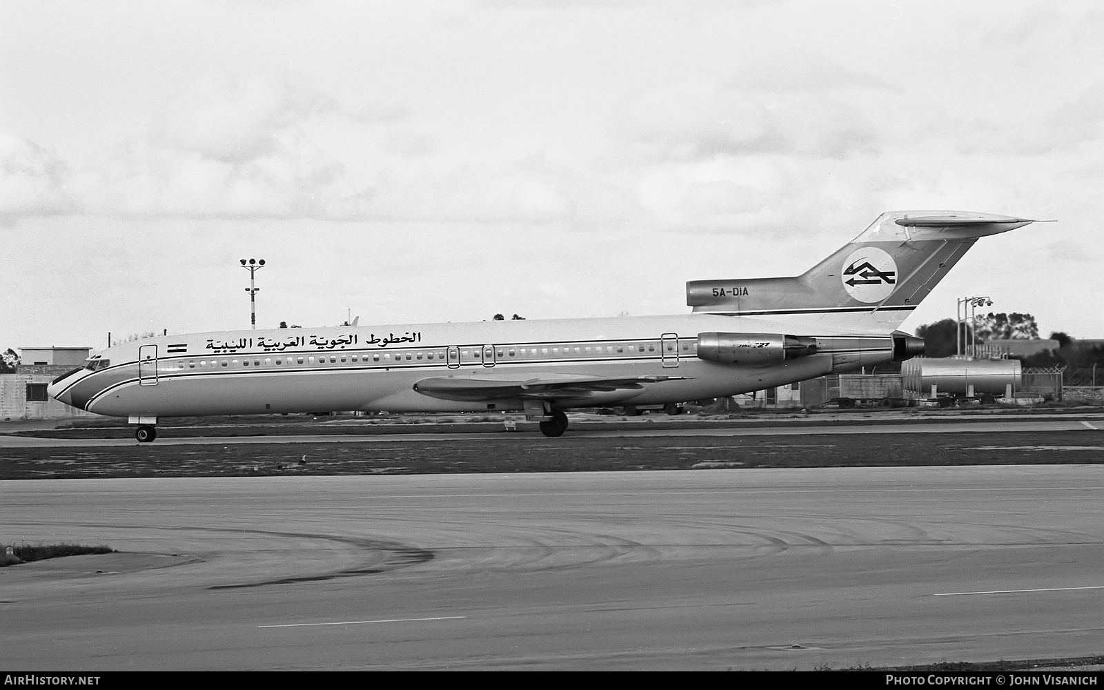 Aircraft Photo of 5A-DIA | Boeing 727-2L5/Adv | Libyan Arab Airlines | AirHistory.net #401689