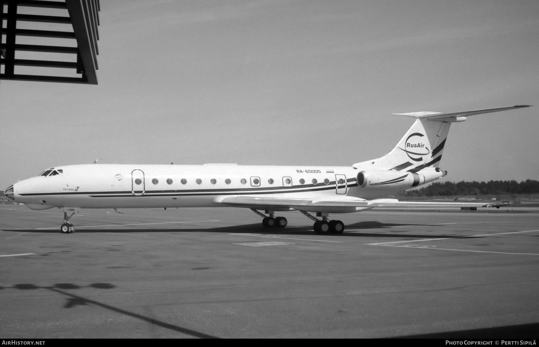 Aircraft Photo of RA-65005 | Tupolev Tu-134A-3 | RusAir | AirHistory.net #401692