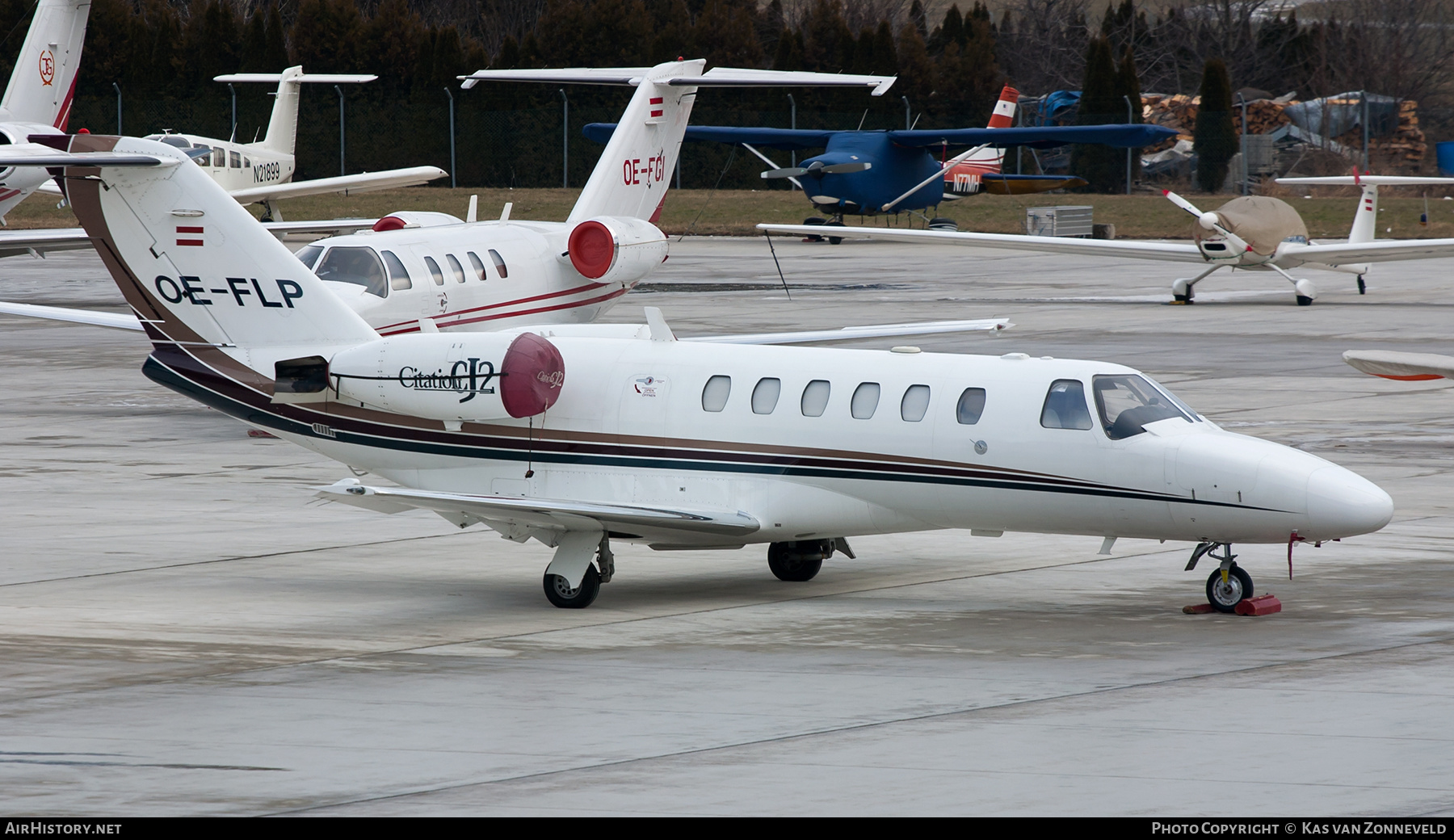 Aircraft Photo of OE-FLP | Cessna 525A CitationJet CJ2 | AirHistory.net #401735