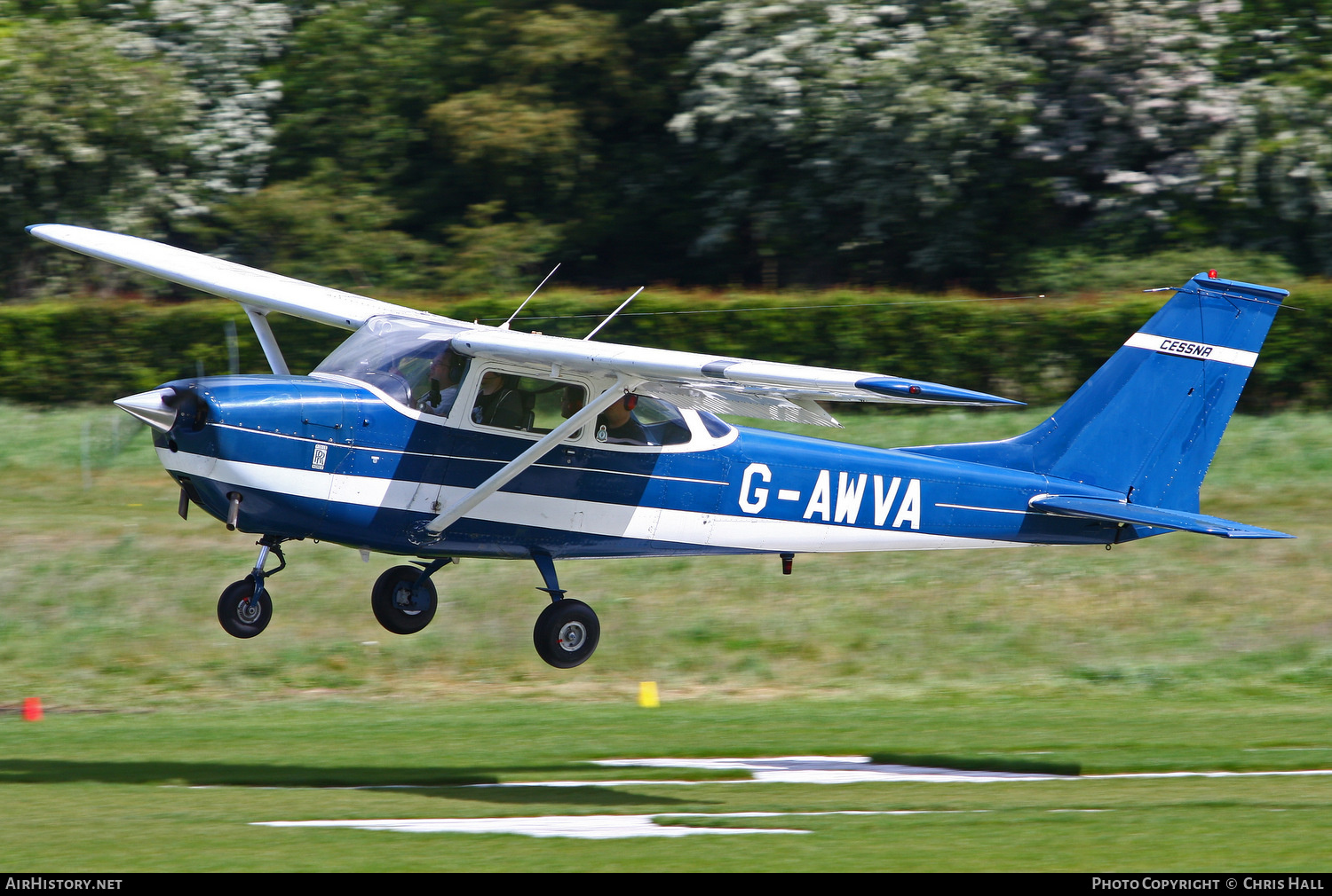 Aircraft Photo of G-AWVA | Reims F172H Skyhawk | AirHistory.net #401739