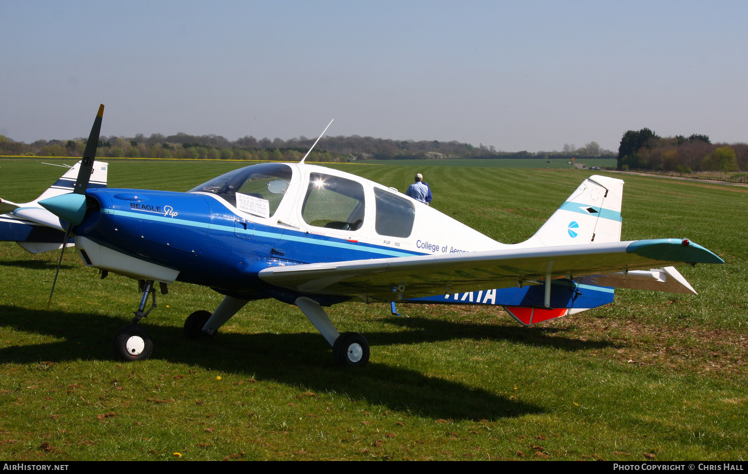 Aircraft Photo of G-AXIA | Beagle B.121 Srs.1 Pup-100 | College of Aeronautics | AirHistory.net #401741