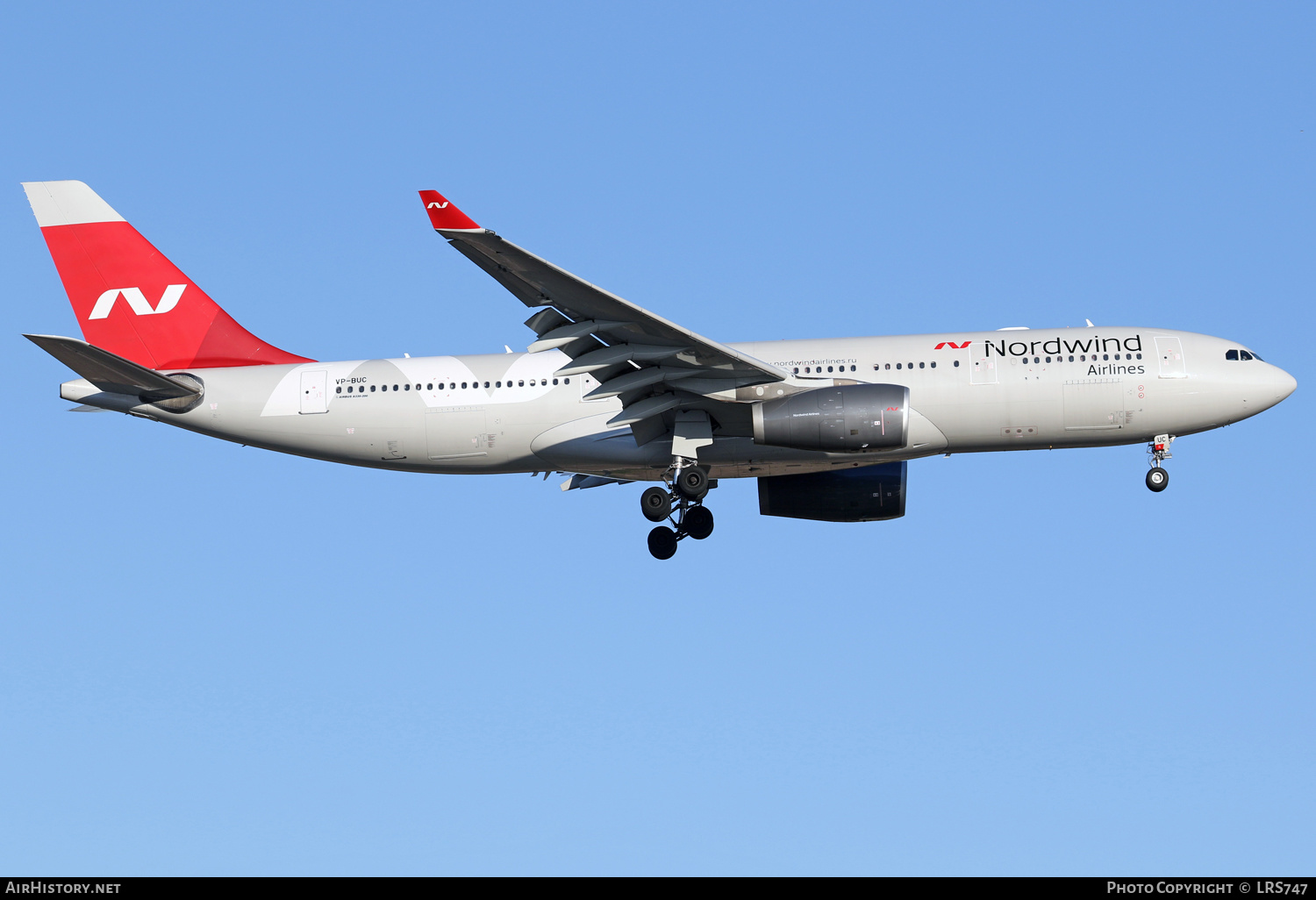 Aircraft Photo of VP-BUC | Airbus A330-243 | Nordwind Airlines | AirHistory.net #401757