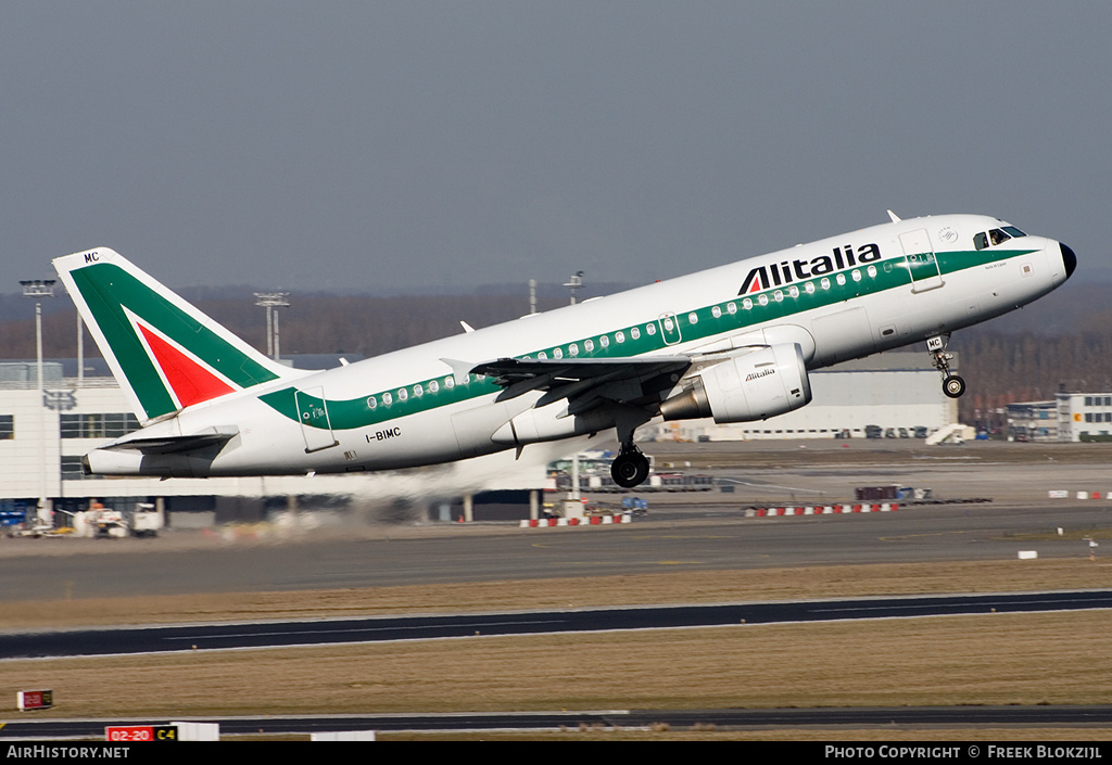 Aircraft Photo of I-BIMC | Airbus A319-112 | Alitalia | AirHistory.net #401764