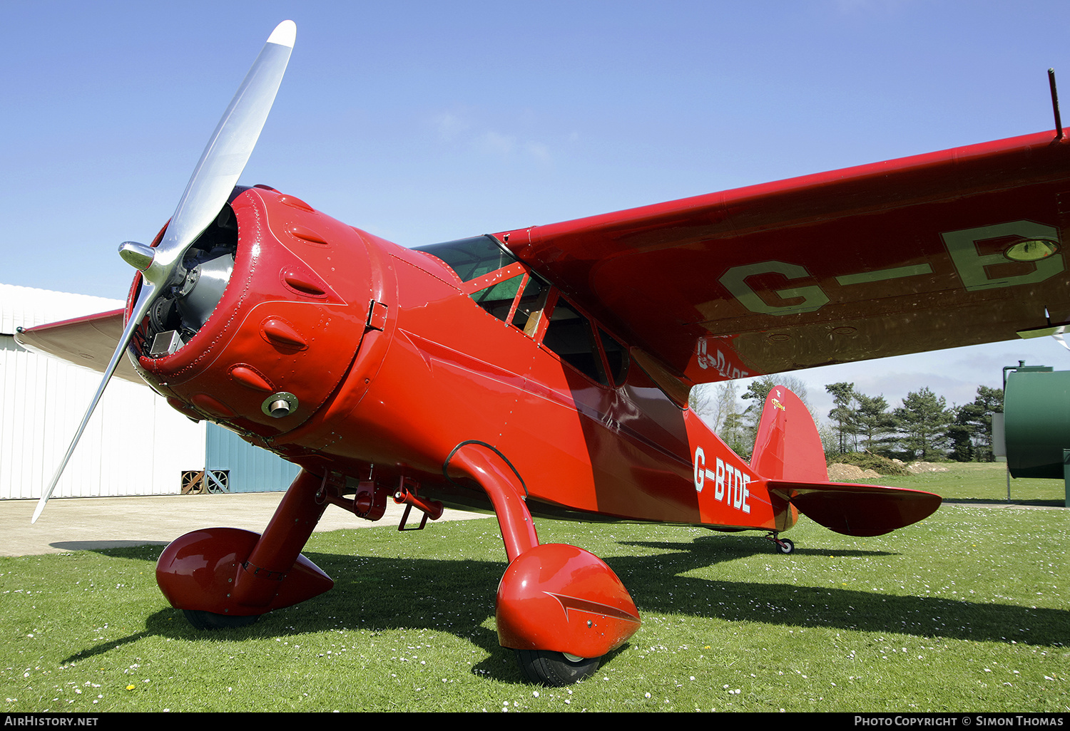 Aircraft Photo of G-BTDE | Cessna C-165 Airmaster | AirHistory.net #401770