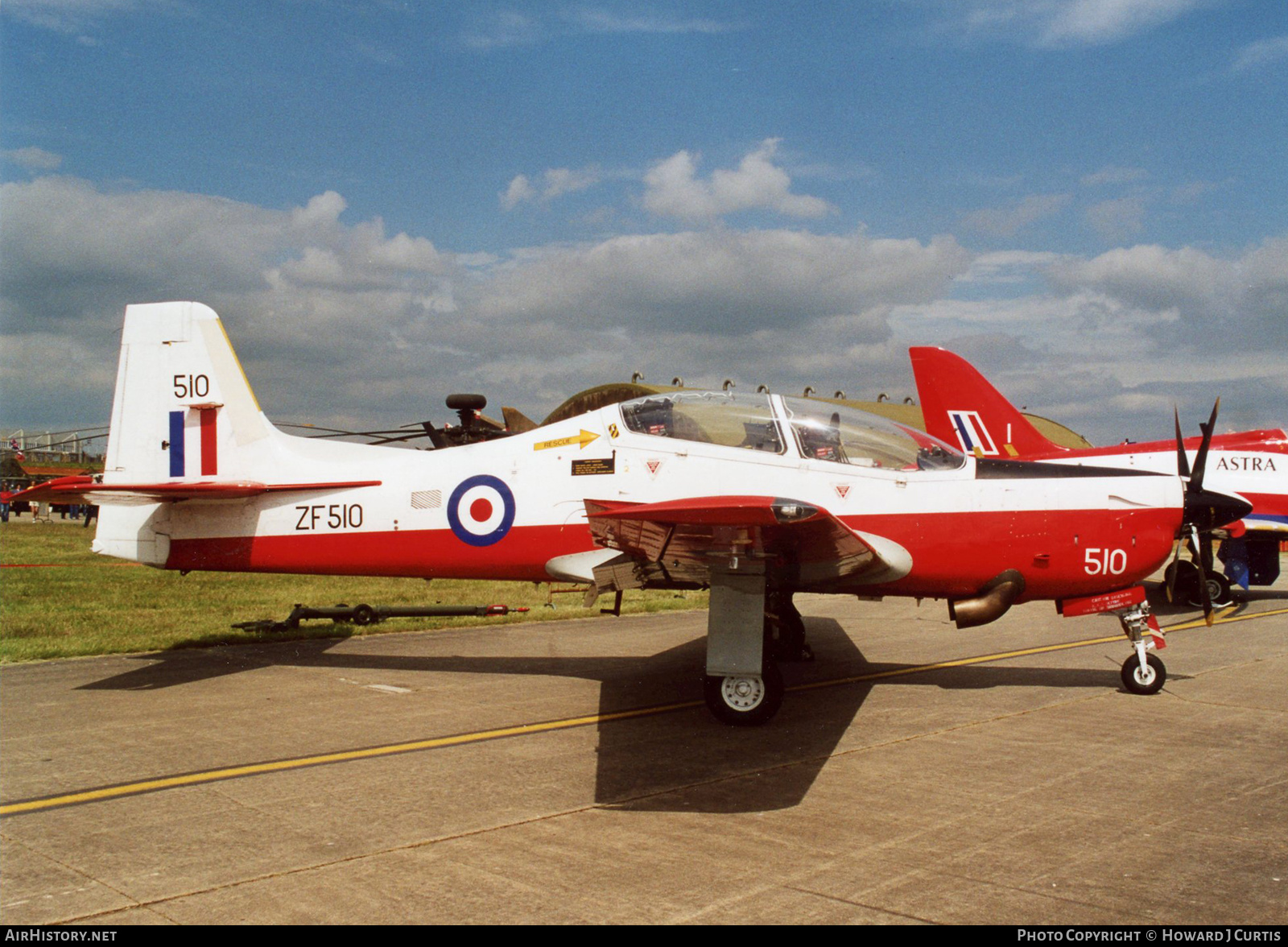 Aircraft Photo of ZF510 | Short S-312 Tucano T1 | UK - Air Force | AirHistory.net #401778