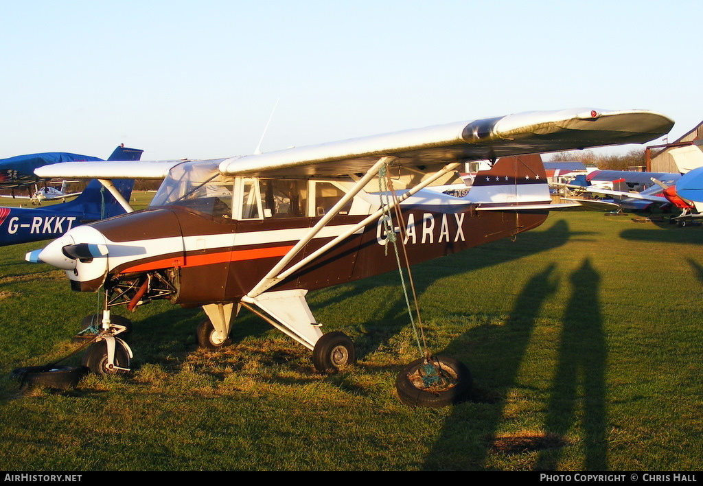 Aircraft Photo of G-ARAX | Piper PA-22-150 Caribbean | AirHistory.net #401809
