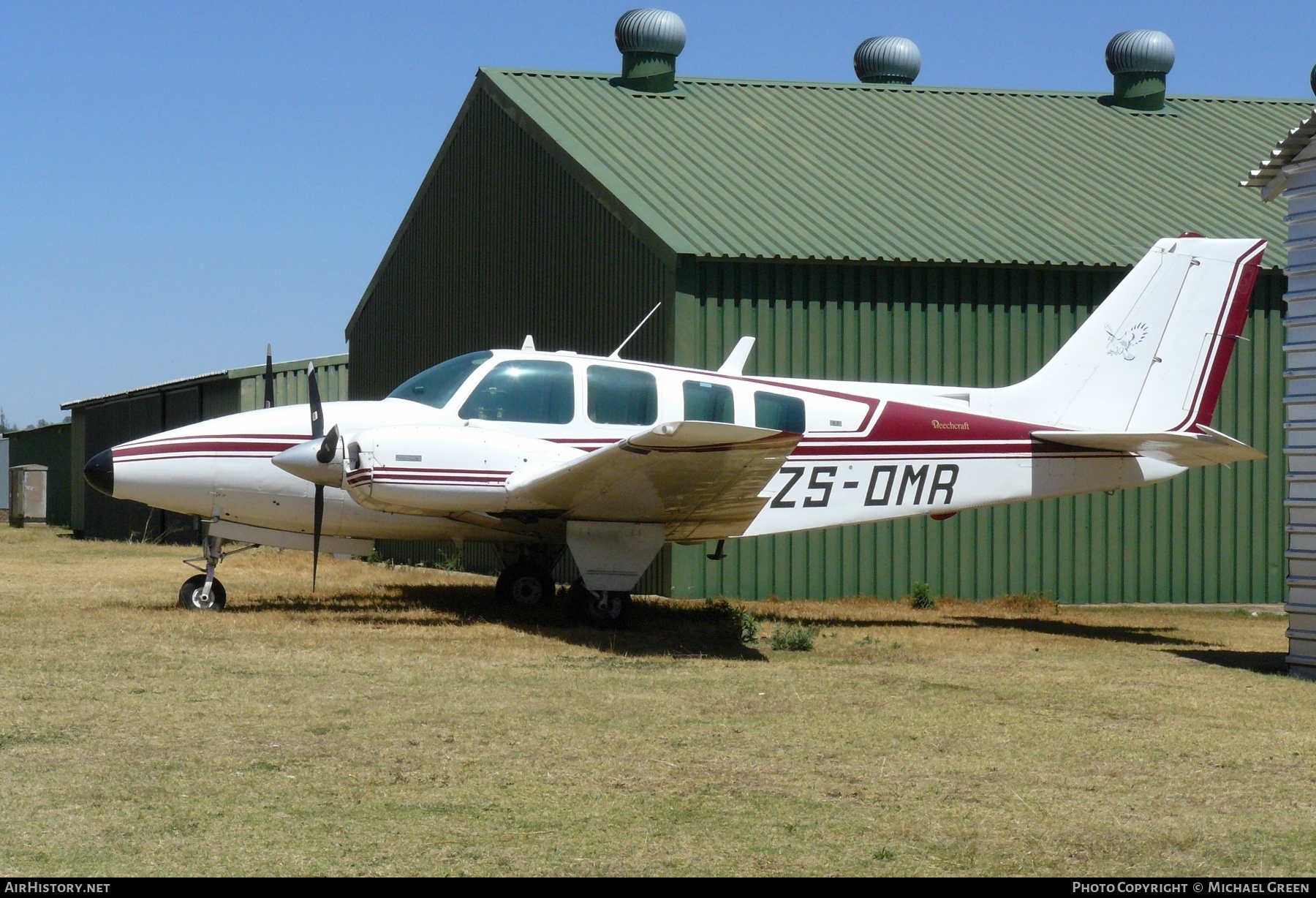 Aircraft Photo of ZS-OMR | Beech 58 Baron | AirHistory.net #401814