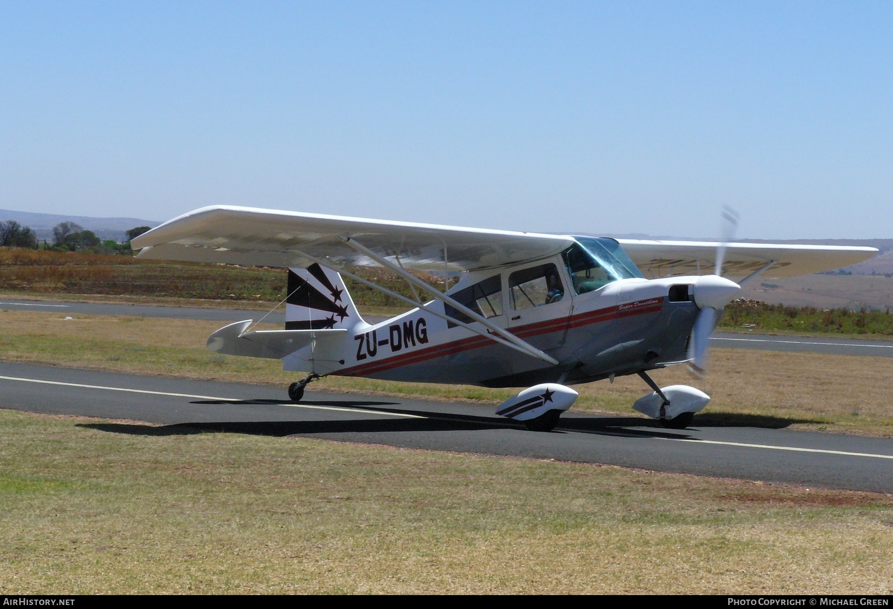 Aircraft Photo of ZU-DMG | American Champion 8KCAB-180 Super Decathlon | AirHistory.net #401821