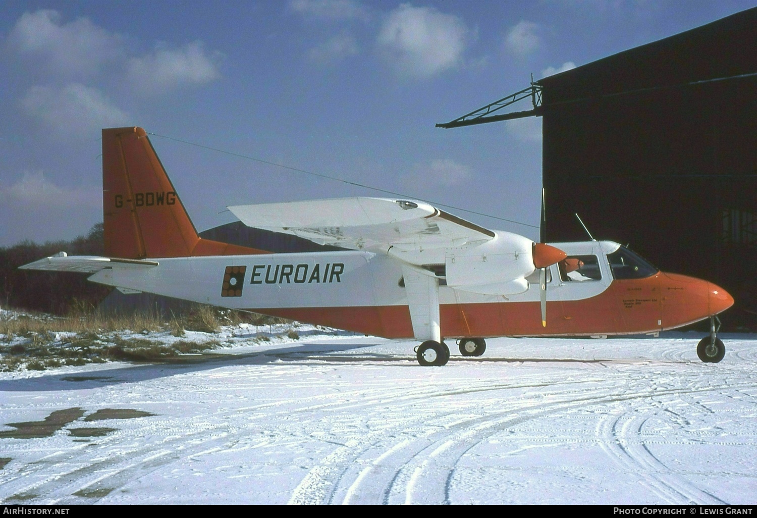 Aircraft Photo of G-BDWG | Britten-Norman BN-2A-26 Islander | Euroair | AirHistory.net #401841