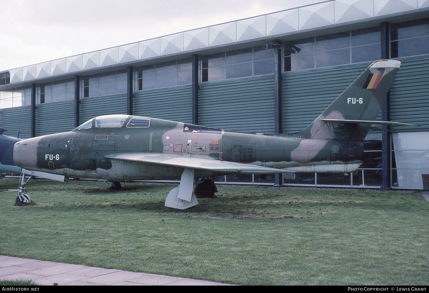 Aircraft Photo of FU-6 / 52-7133 | Republic F-84F Thunderstreak | Belgium - Air Force | AirHistory.net #401842