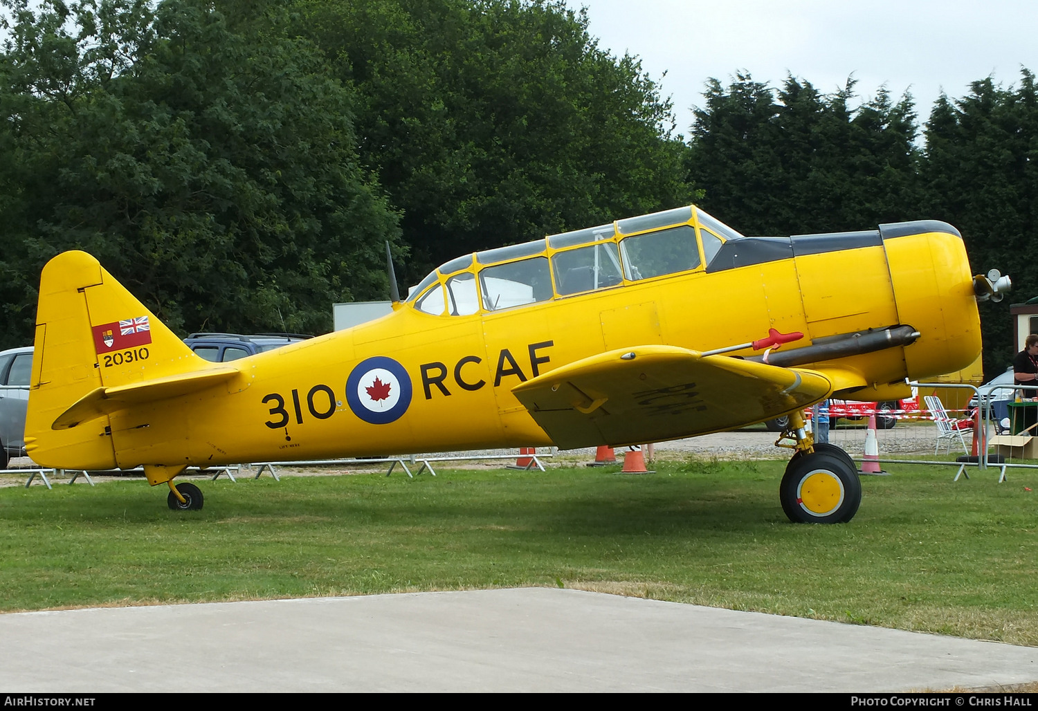 Aircraft Photo of G-BSBG | North American T-6J Harvard Mk IV | AirHistory.net #401846