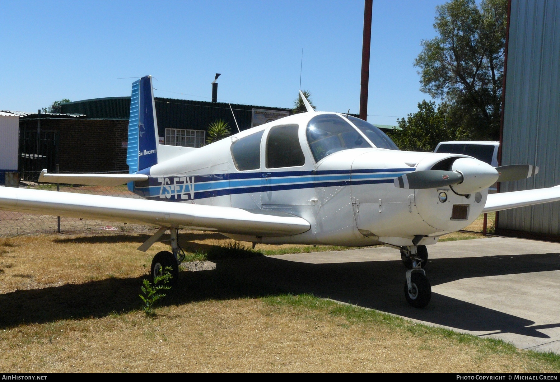 Aircraft Photo of ZS-FZV | SIAI-Marchetti S-205-20R | AirHistory.net #401850