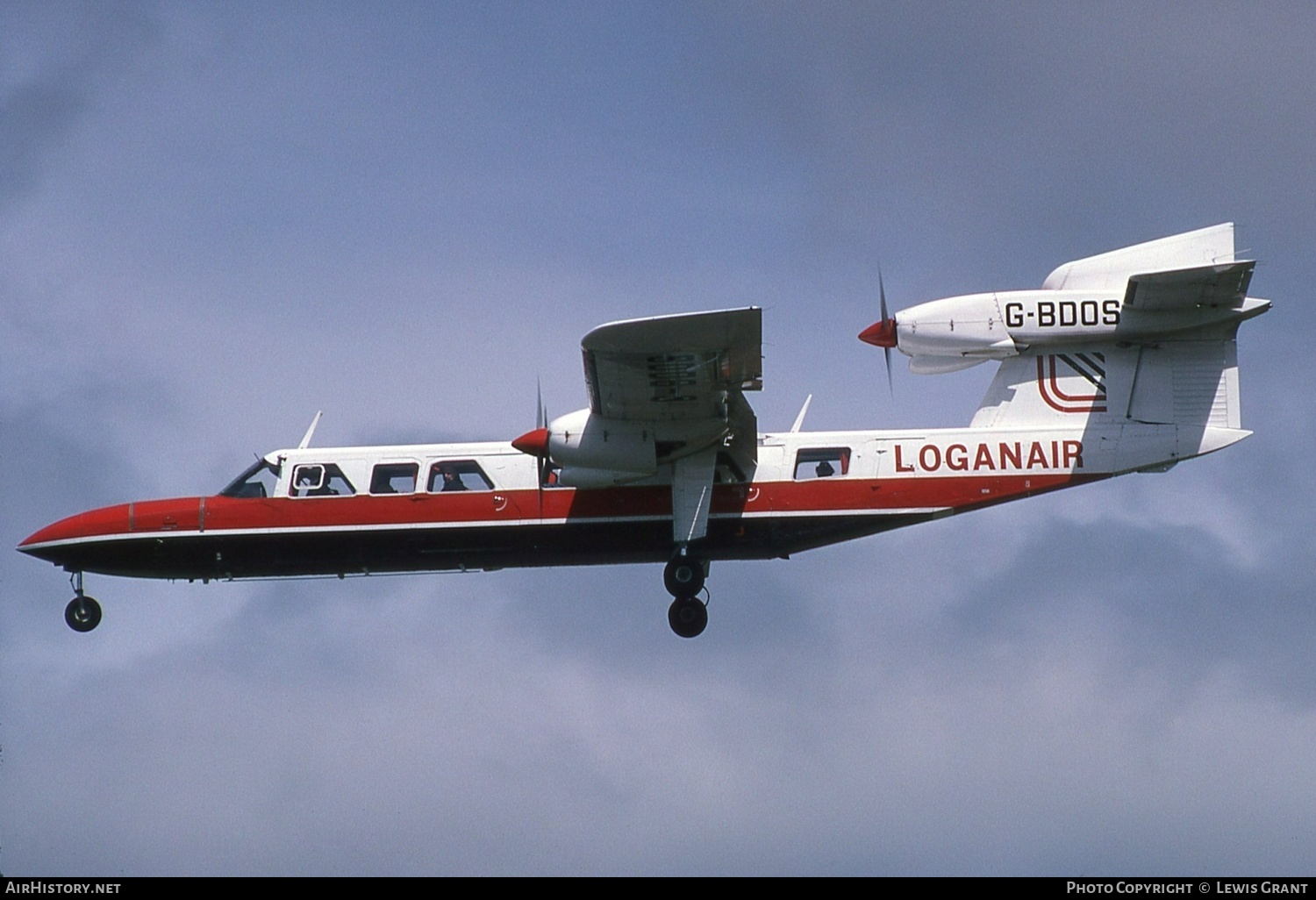 Aircraft Photo of G-BDOS | Britten-Norman BN-2A Mk.3-2 Trislander | Loganair | AirHistory.net #401869