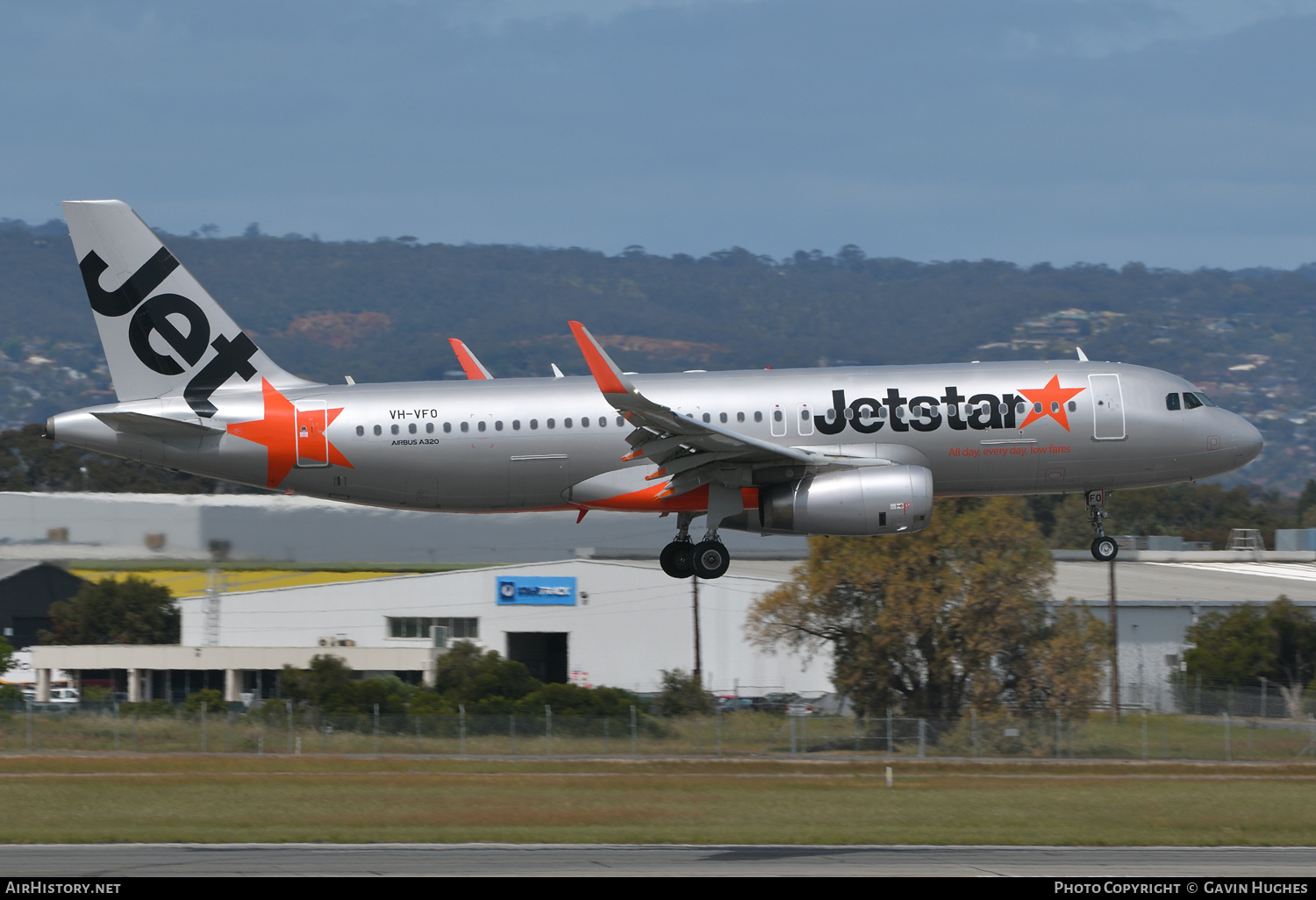 Aircraft Photo of VH-VFO | Airbus A320-232 | Jetstar Airways | AirHistory.net #401887