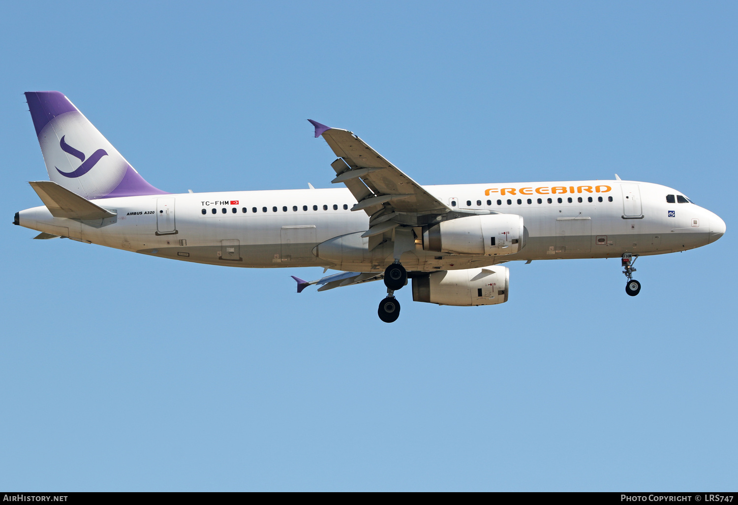 Aircraft Photo of TC-FHM | Airbus A320-232 | Freebird Airlines | AirHistory.net #401920