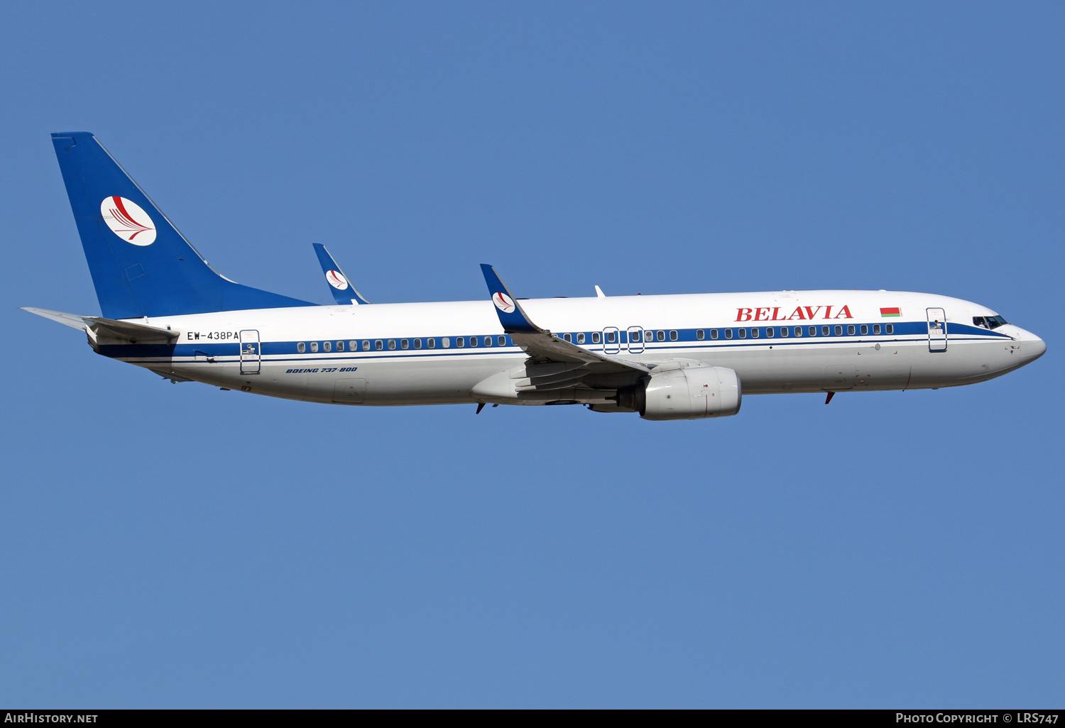 Aircraft Photo of EW-438PA | Boeing 737-86Q | Belavia | AirHistory.net #401923