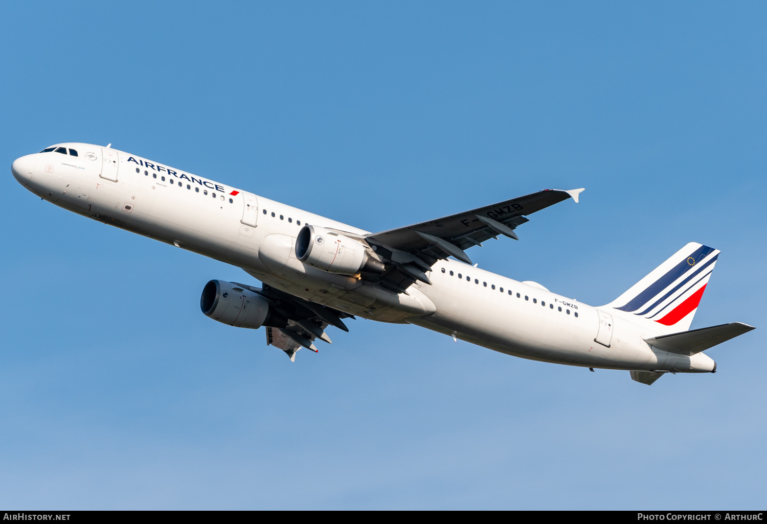 Aircraft Photo of F-GMZB | Airbus A321-111 | Air France | AirHistory.net #401930