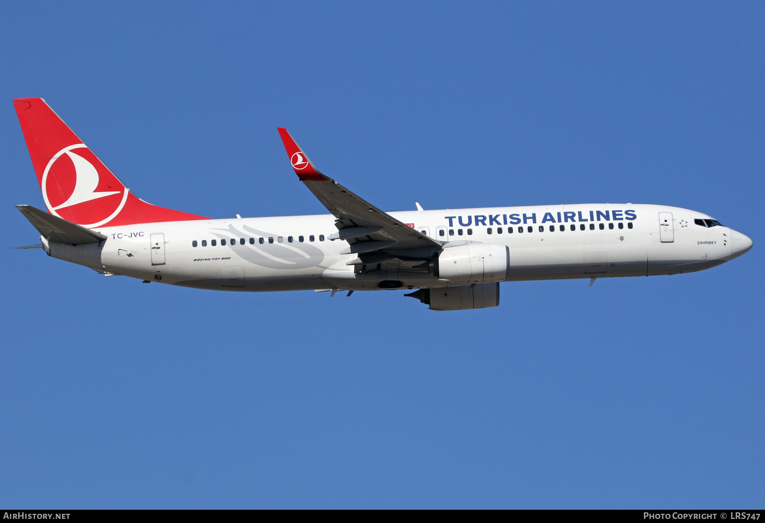 Aircraft Photo of TC-JVC | Boeing 737-8F2 | Turkish Airlines | AirHistory.net #401931