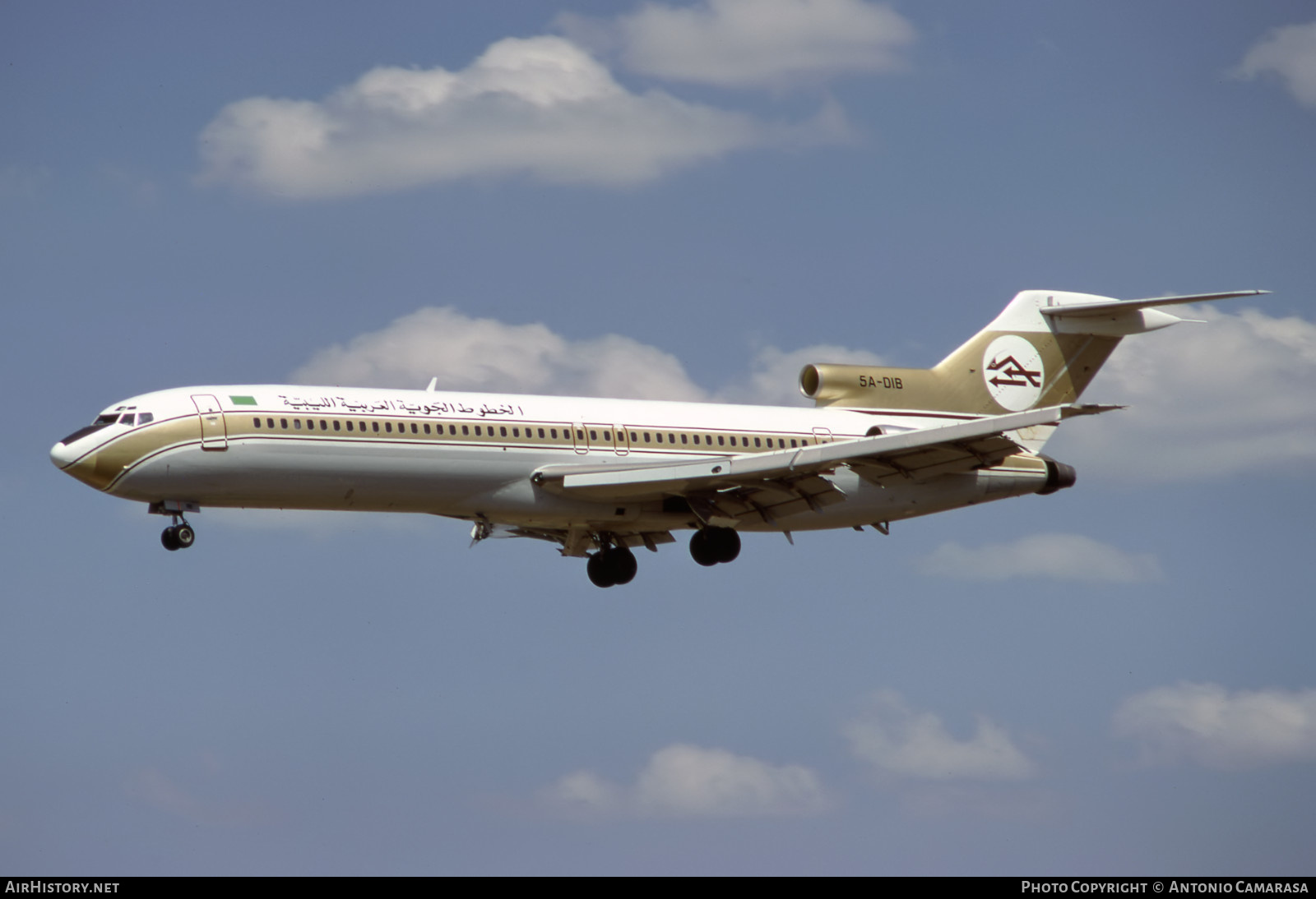 Aircraft Photo of 5A-DIB | Boeing 727-2L5/Adv | Libyan Arab Airlines | AirHistory.net #401938