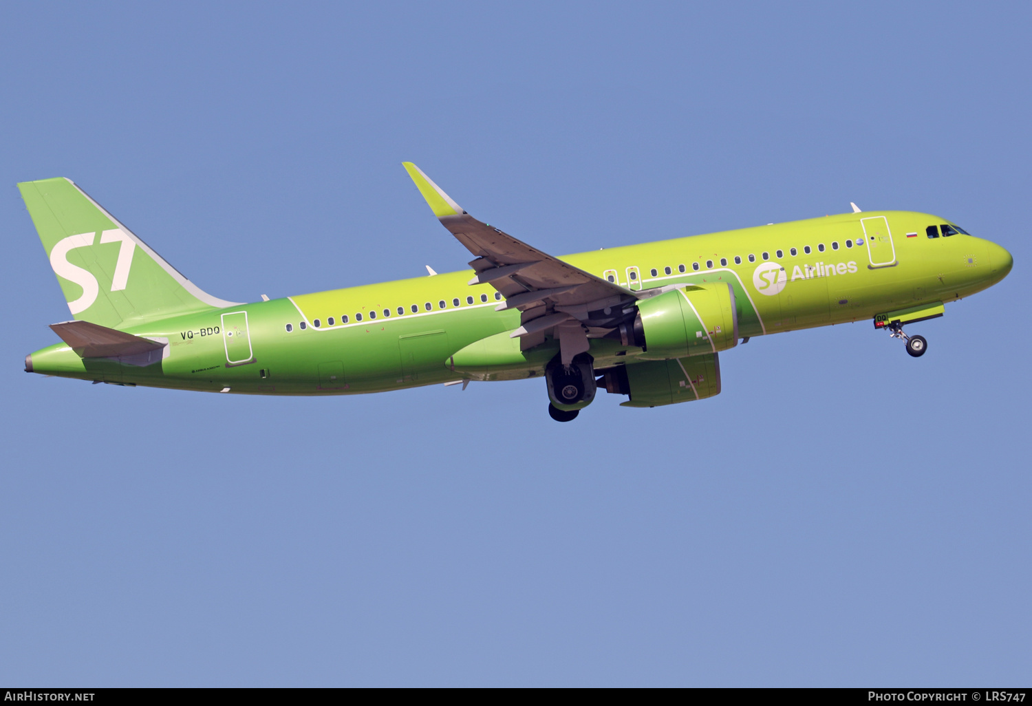 Aircraft Photo of VQ-BDQ | Airbus A320-271N | S7 Airlines | AirHistory.net #401943