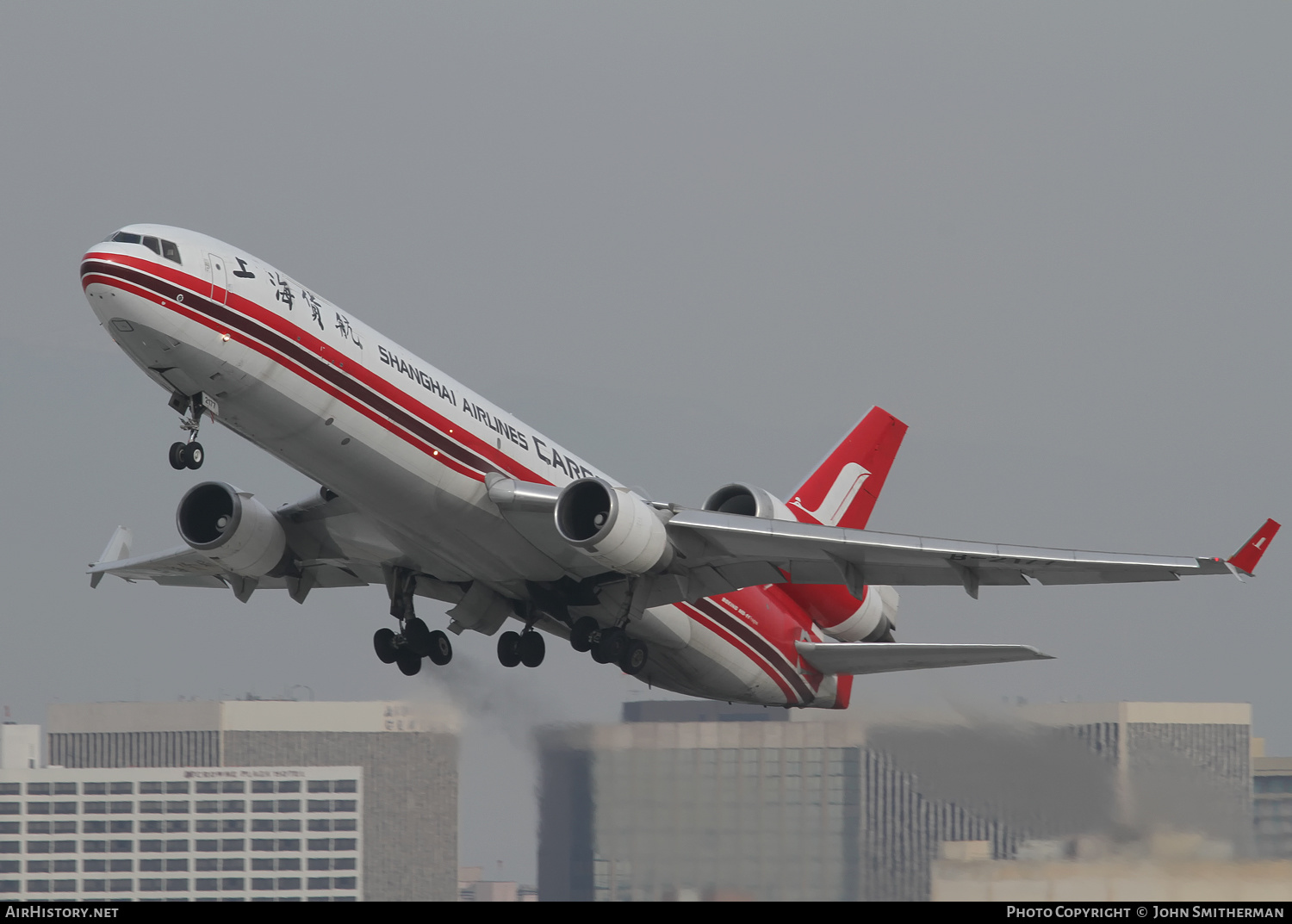 Aircraft Photo of B-2177 | McDonnell Douglas MD-11/F | Shanghai Airlines Cargo | AirHistory.net #401947