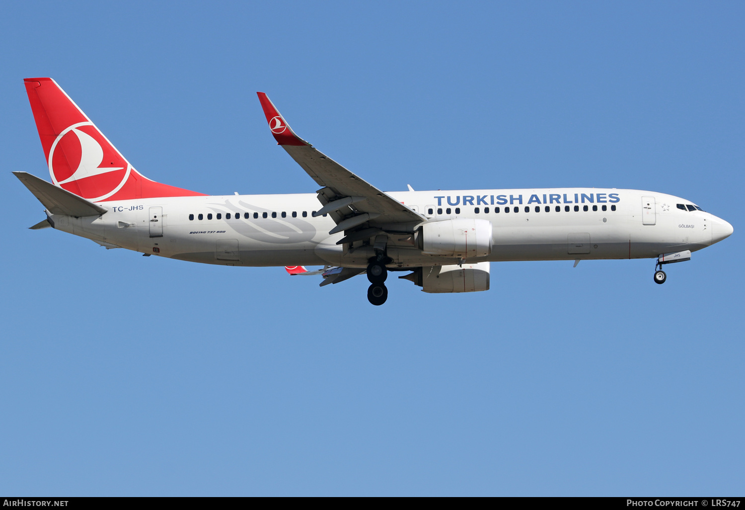 Aircraft Photo of TC-JHS | Boeing 737-8F2 | Turkish Airlines | AirHistory.net #401948