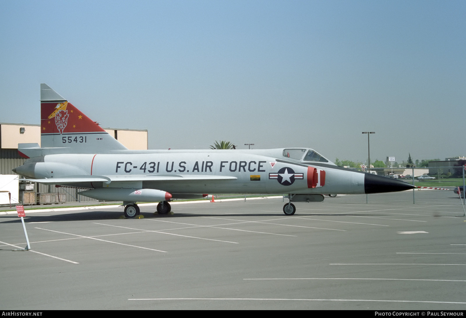 Aircraft Photo of 55-5431 / 55431 | Convair F-102A Delta Dagger | USA - Air Force | AirHistory.net #401954