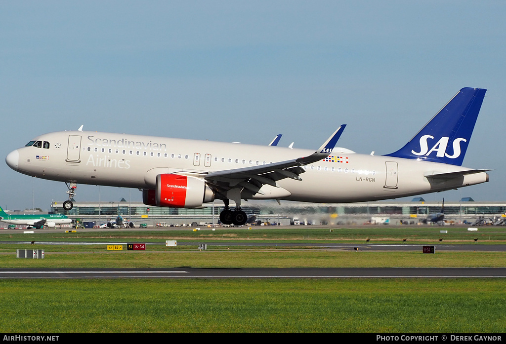 Aircraft Photo of LN-RGN | Airbus A320-251N | Scandinavian Airlines - SAS | AirHistory.net #401971