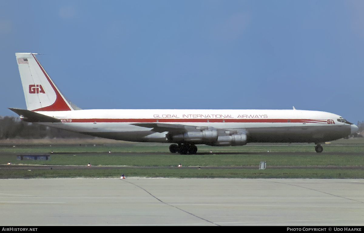 Aircraft Photo of N15713 | Boeing 707-331C | Global International Airways - GIA | AirHistory.net #401976